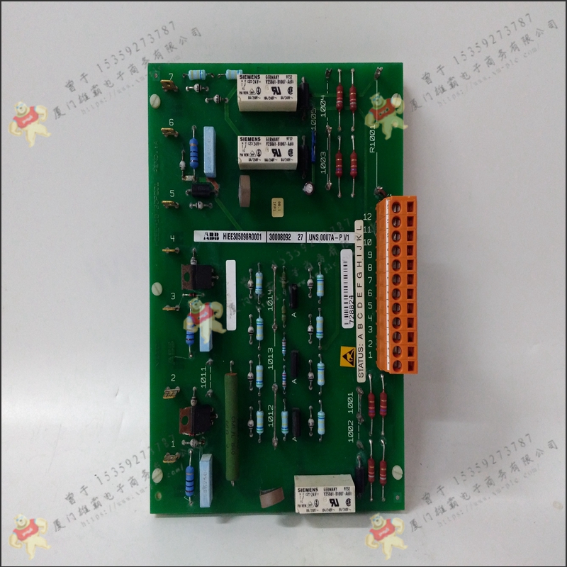 ABB HIEE300890R0215 控制电源模块 欧美进口