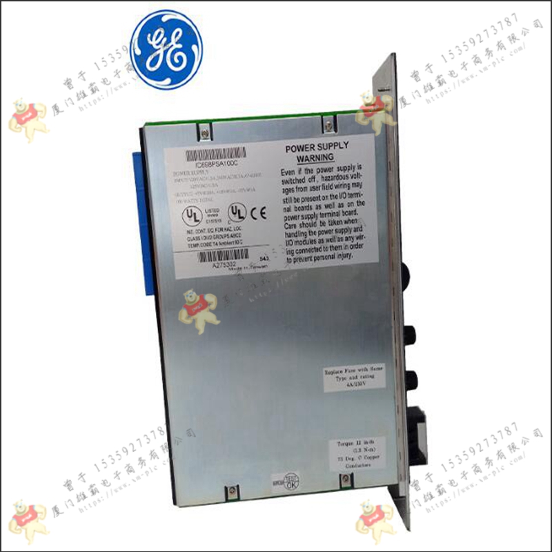 GE   IC694PWR330CA    PLC控制系统
