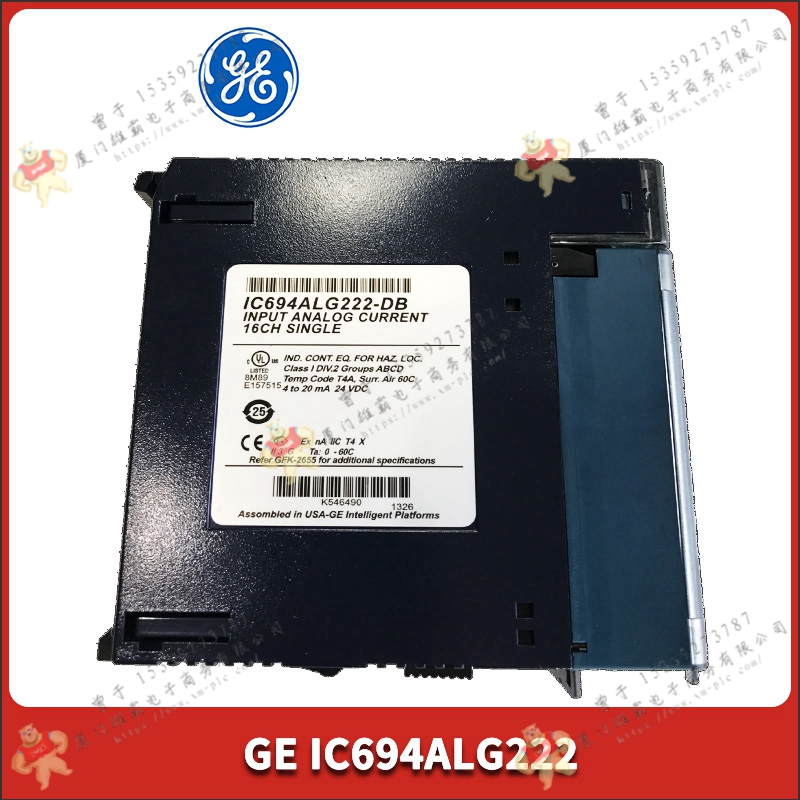GE   IC697ACC722    PLC控制系统