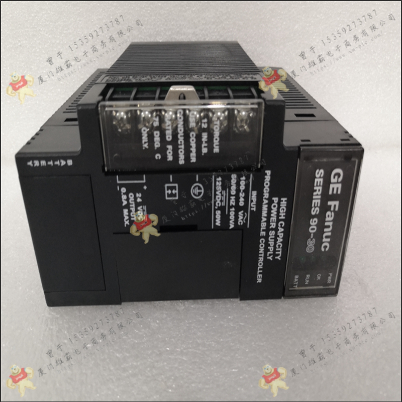 GE   IC830M43K-GCC2AB00    PLC电源模块