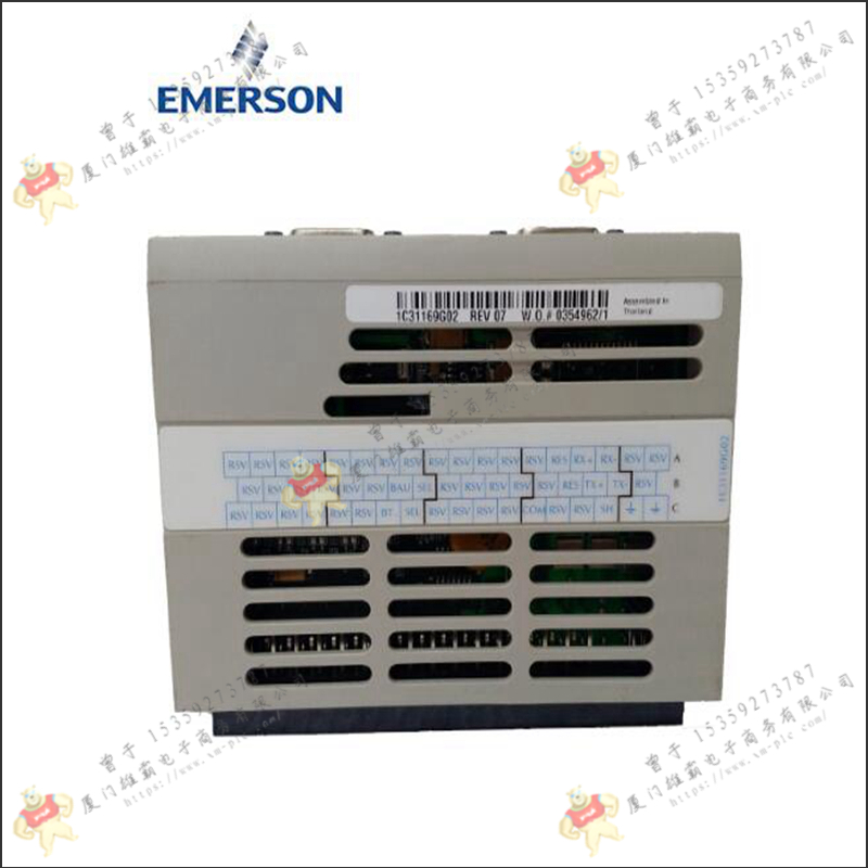 Emerson-艾默生    VE5001     PLC控制模块