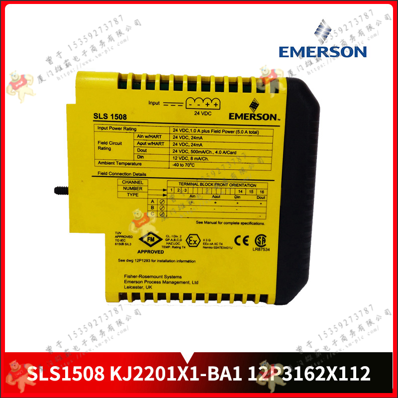 Emerson-艾默生    VE4013S2B1   PLC控制模块