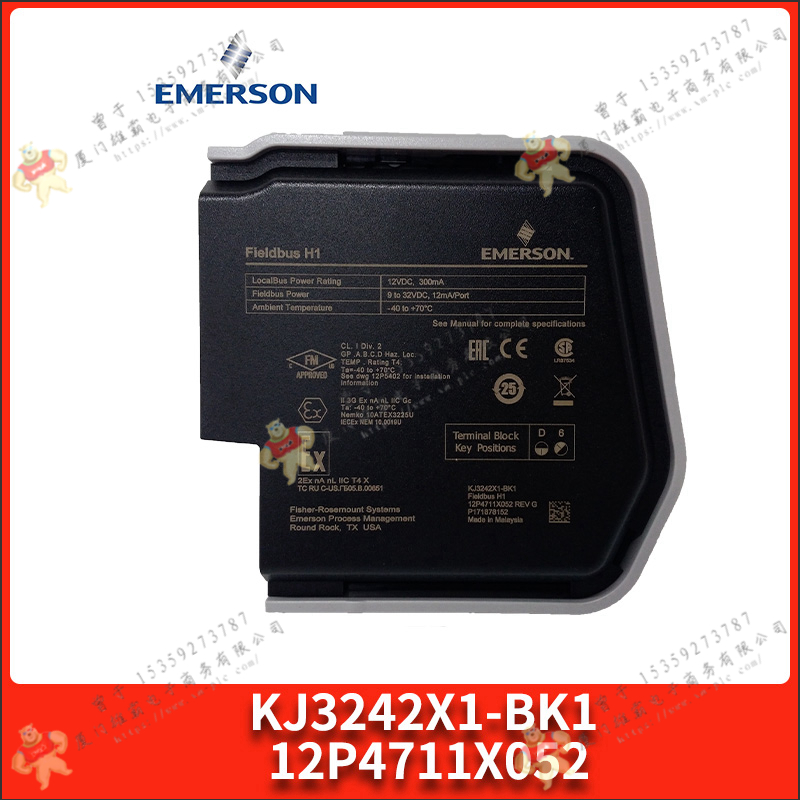 Emerson-艾默生    1C31177G02    PLC控制模块