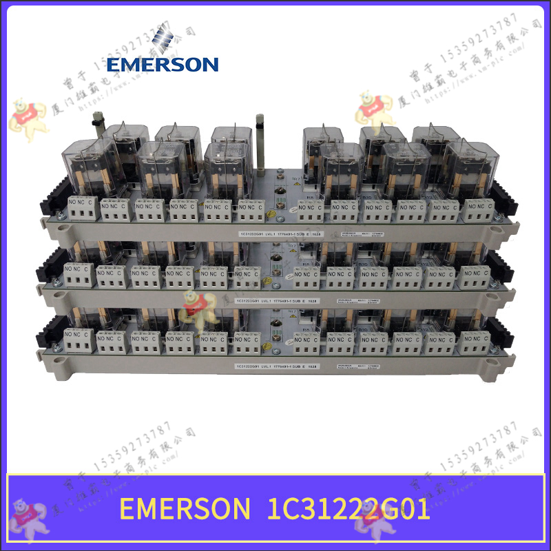 Emerson-艾默生   4256A25G021C31025G05   PLC控制模块