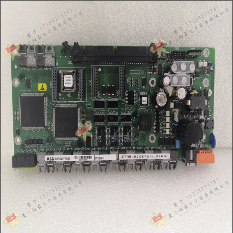 ABB    3HNA015074-001    PLC模块备件   欧美进口